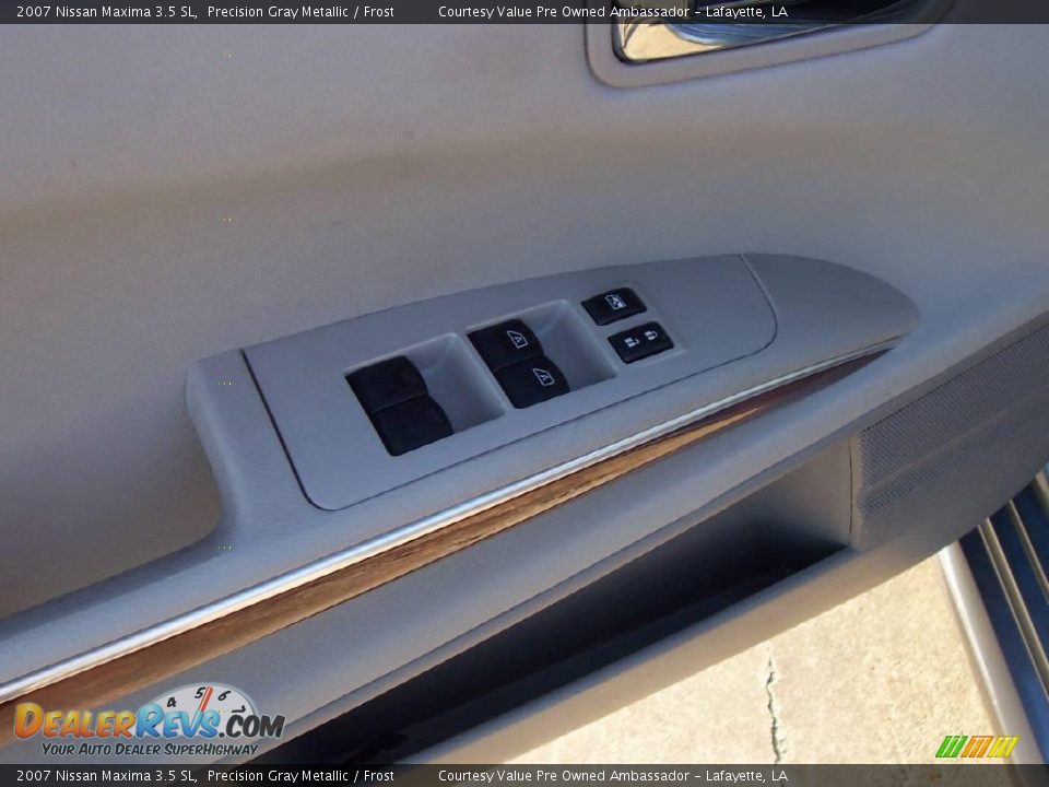 2007 Nissan Maxima 3.5 SL Precision Gray Metallic / Frost Photo #9