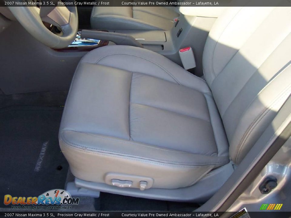 2007 Nissan Maxima 3.5 SL Precision Gray Metallic / Frost Photo #10