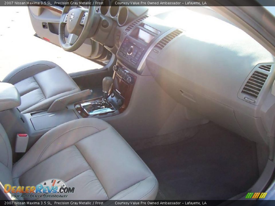 2007 Nissan Maxima 3.5 SL Precision Gray Metallic / Frost Photo #11