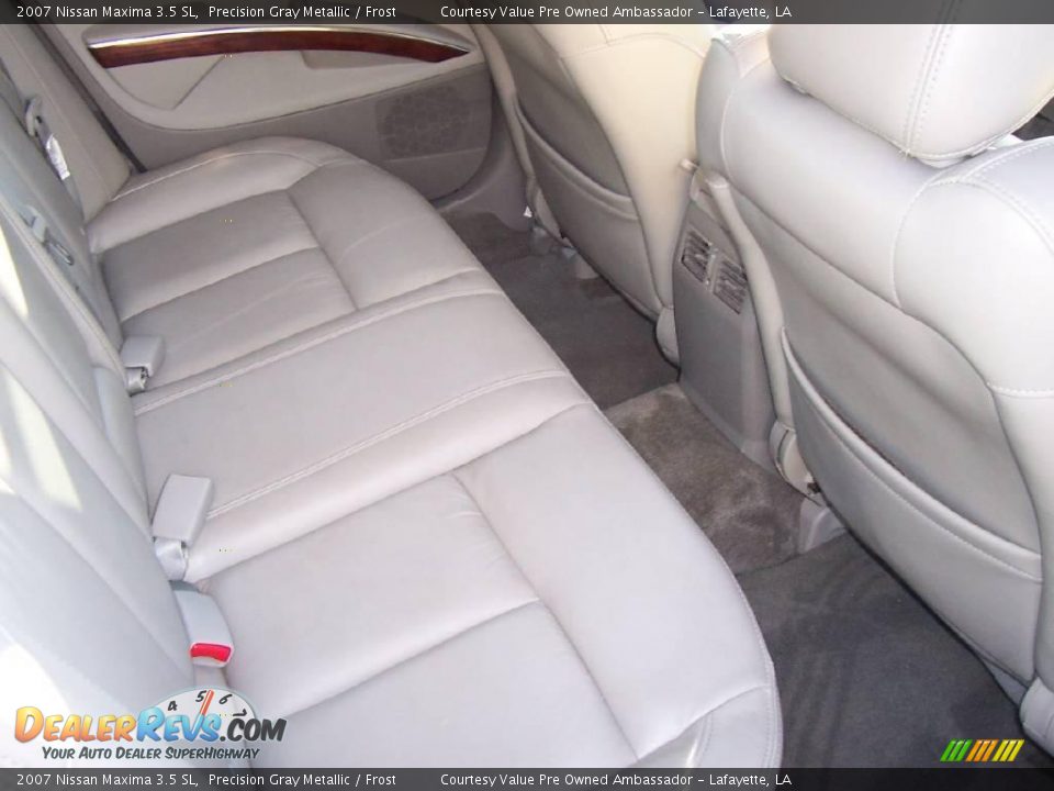 2007 Nissan Maxima 3.5 SL Precision Gray Metallic / Frost Photo #12