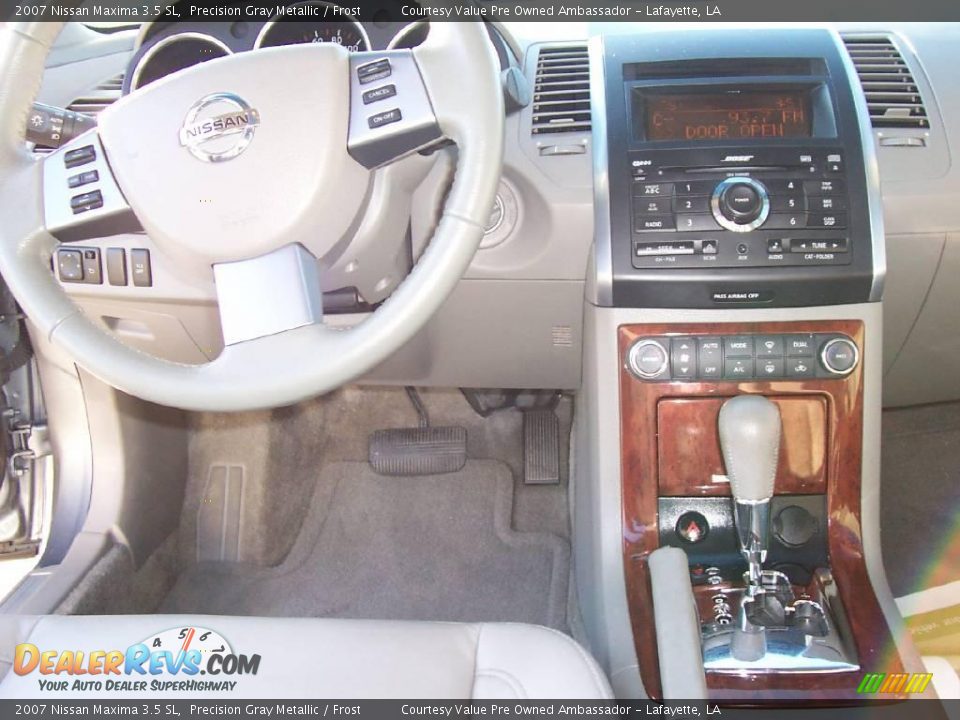 2007 Nissan Maxima 3.5 SL Precision Gray Metallic / Frost Photo #14