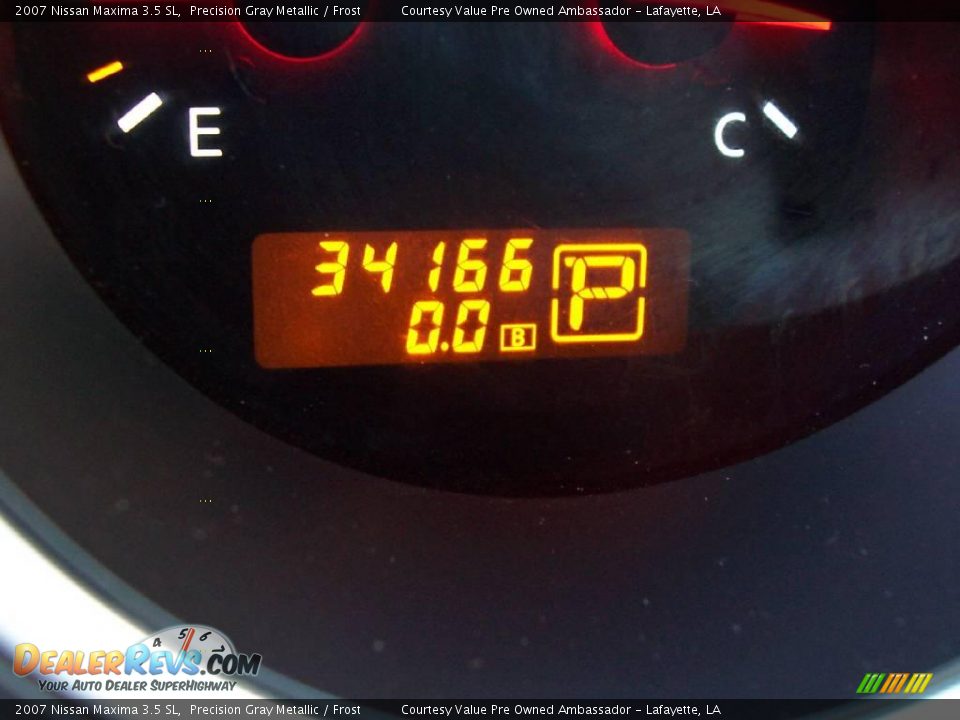 2007 Nissan Maxima 3.5 SL Precision Gray Metallic / Frost Photo #15