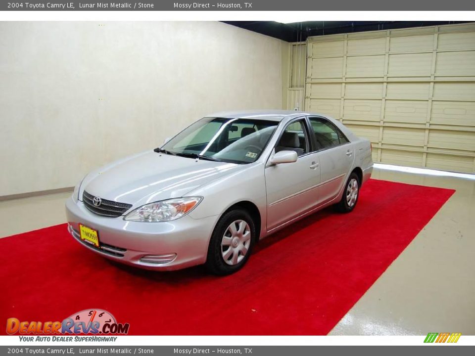 2004 Toyota Camry LE Lunar Mist Metallic / Stone Photo #3