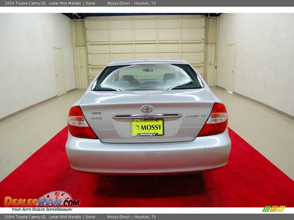 2004 Toyota Camry LE Lunar Mist Metallic / Stone Photo #5