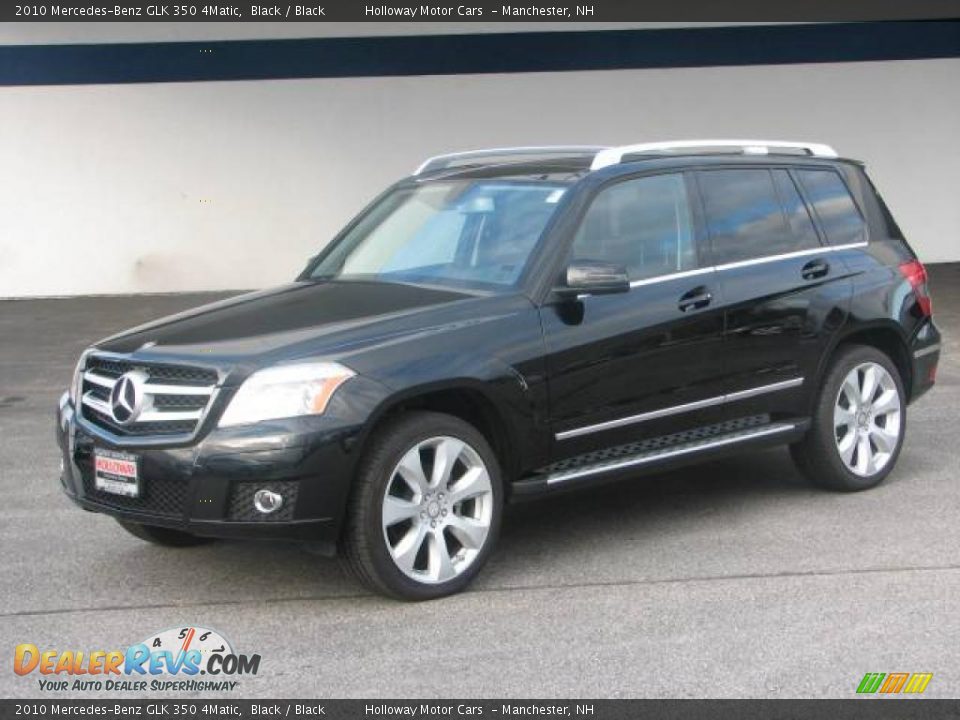 2010 Mercedes-Benz GLK 350 4Matic Black / Black Photo #1