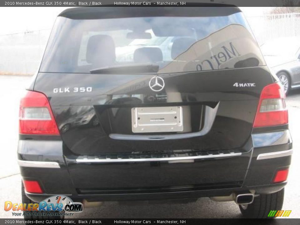 2010 Mercedes-Benz GLK 350 4Matic Black / Black Photo #3