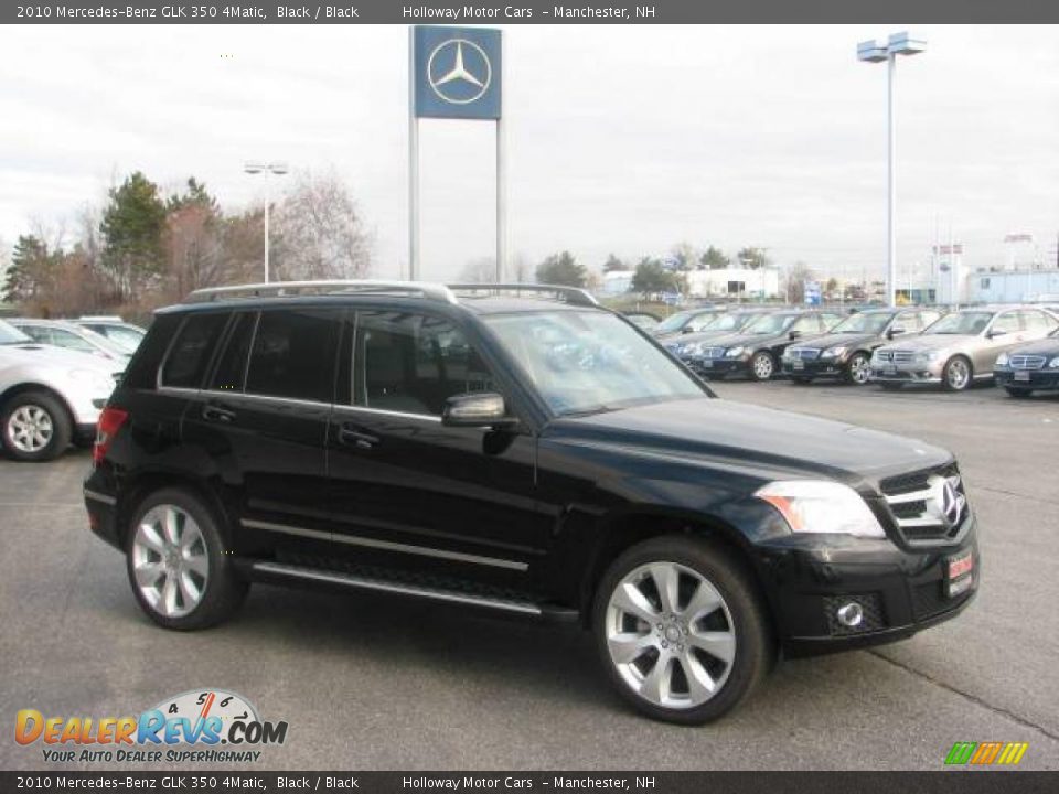 2010 Mercedes-Benz GLK 350 4Matic Black / Black Photo #4