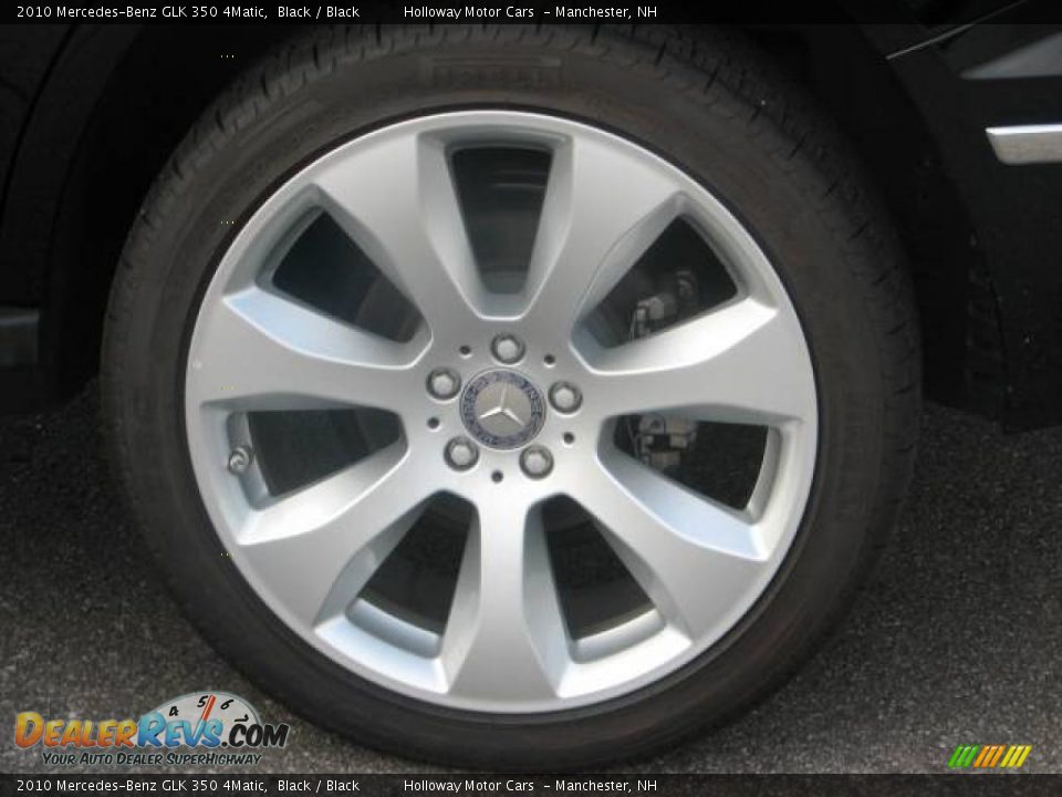 2010 Mercedes-Benz GLK 350 4Matic Black / Black Photo #9
