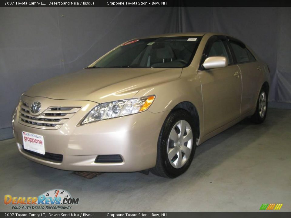2007 Toyota Camry LE Desert Sand Mica / Bisque Photo #1