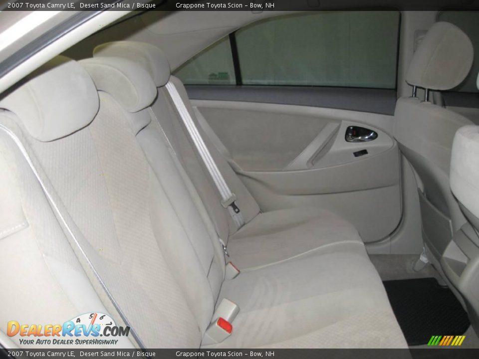 2007 Toyota Camry LE Desert Sand Mica / Bisque Photo #6
