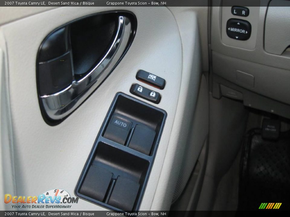 2007 Toyota Camry LE Desert Sand Mica / Bisque Photo #10