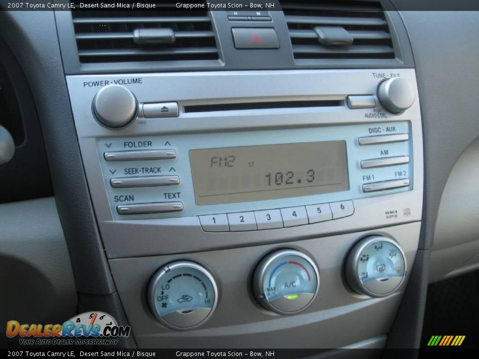 2007 Toyota Camry LE Desert Sand Mica / Bisque Photo #11