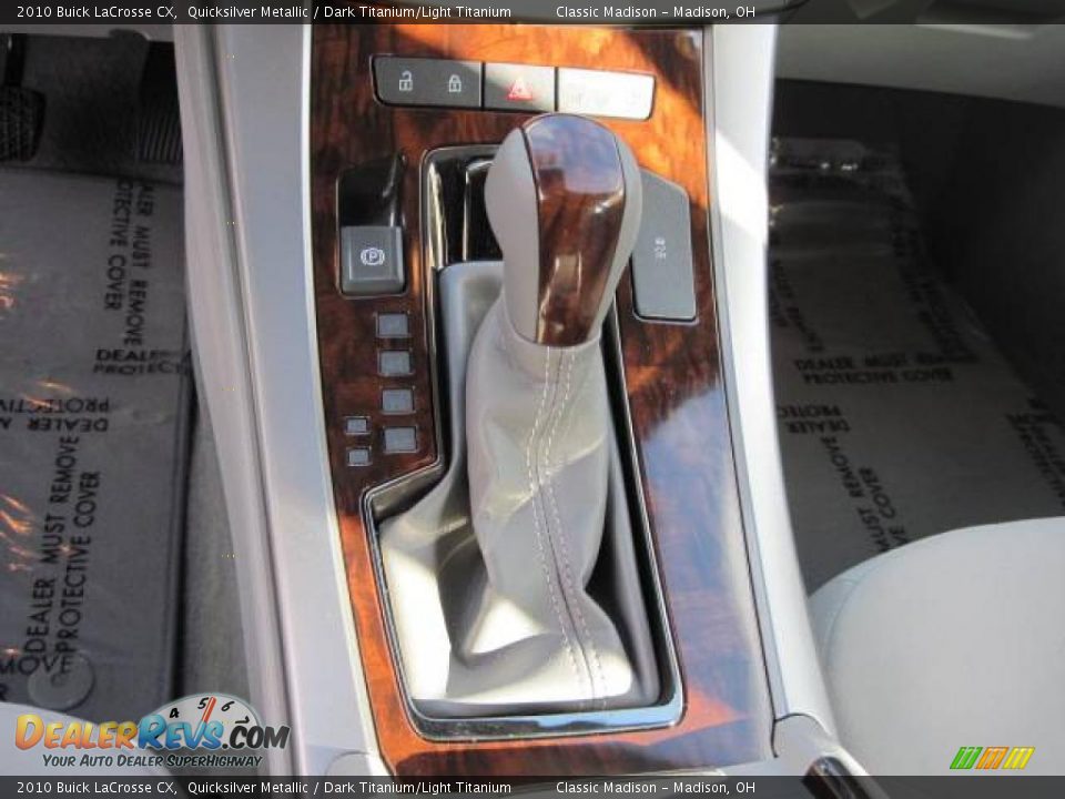 2010 Buick LaCrosse CX Quicksilver Metallic / Dark Titanium/Light Titanium Photo #8