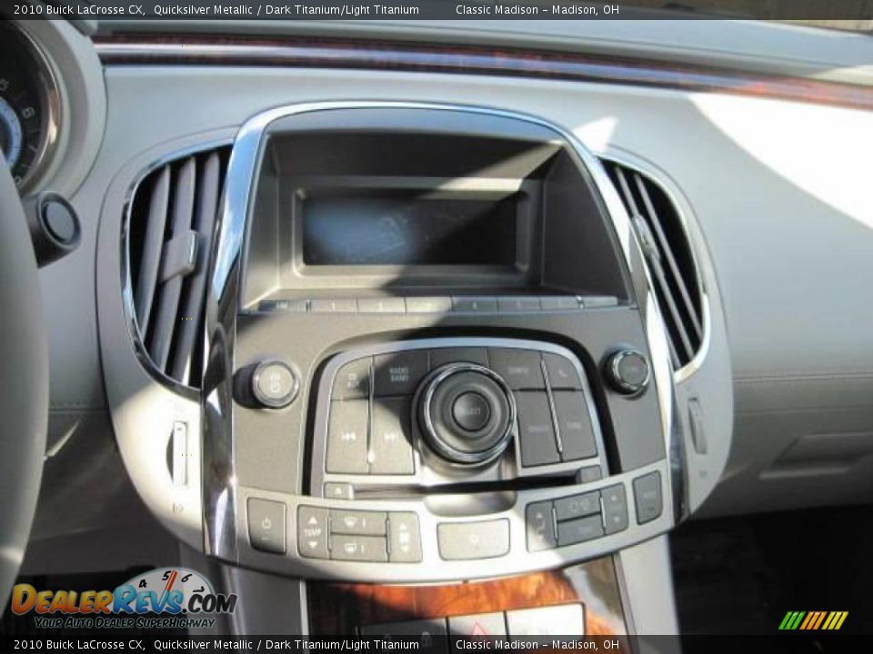 2010 Buick LaCrosse CX Quicksilver Metallic / Dark Titanium/Light Titanium Photo #9