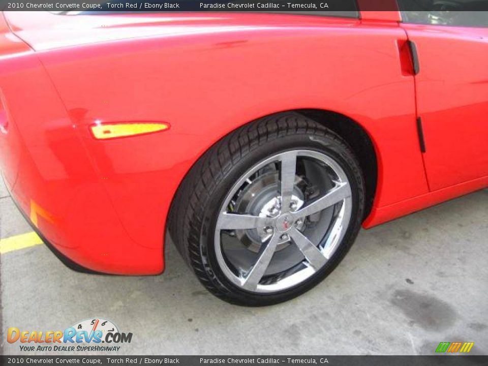 2010 Chevrolet Corvette Coupe Torch Red / Ebony Black Photo #13