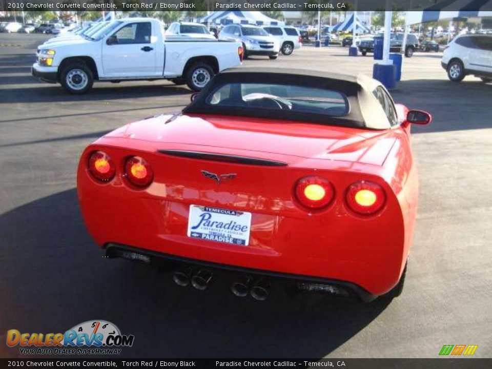 2010 Chevrolet Corvette Convertible Torch Red / Ebony Black Photo #6