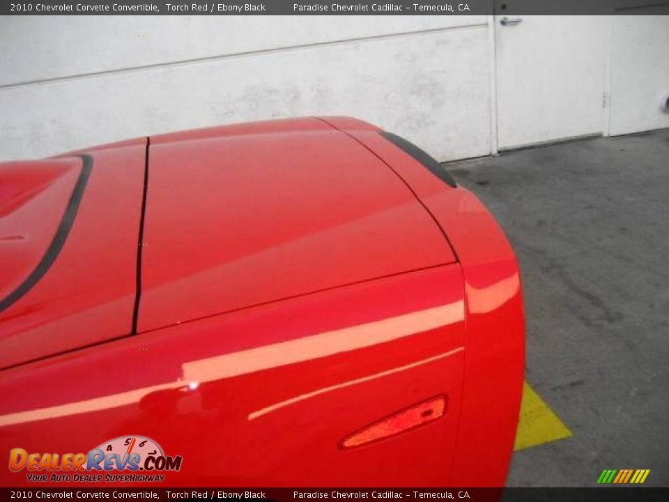 2010 Chevrolet Corvette Convertible Torch Red / Ebony Black Photo #11