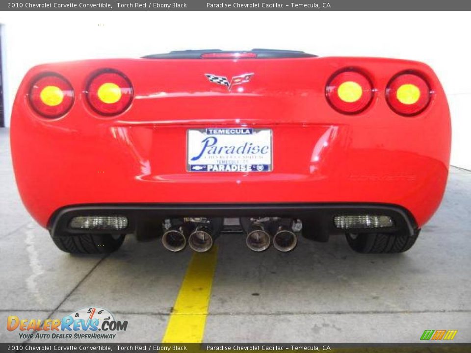 2010 Chevrolet Corvette Convertible Torch Red / Ebony Black Photo #12