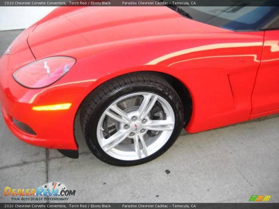 2010 Chevrolet Corvette Convertible Torch Red / Ebony Black Photo #13