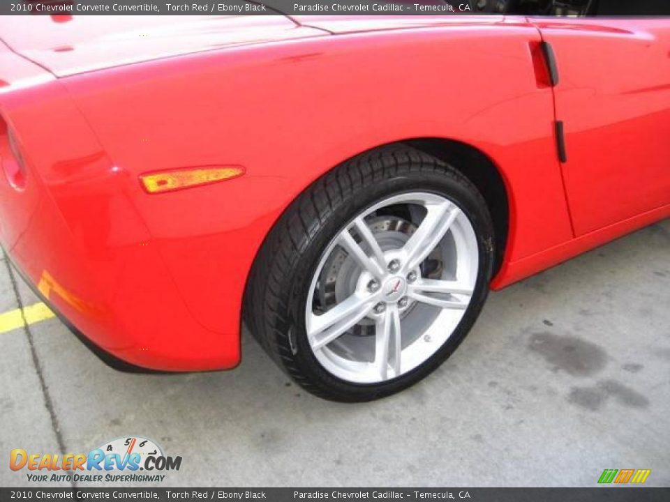 2010 Chevrolet Corvette Convertible Torch Red / Ebony Black Photo #14