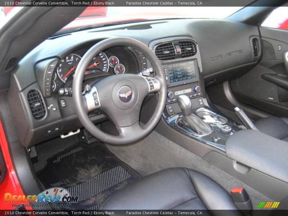 2010 Chevrolet Corvette Convertible Torch Red / Ebony Black Photo #15
