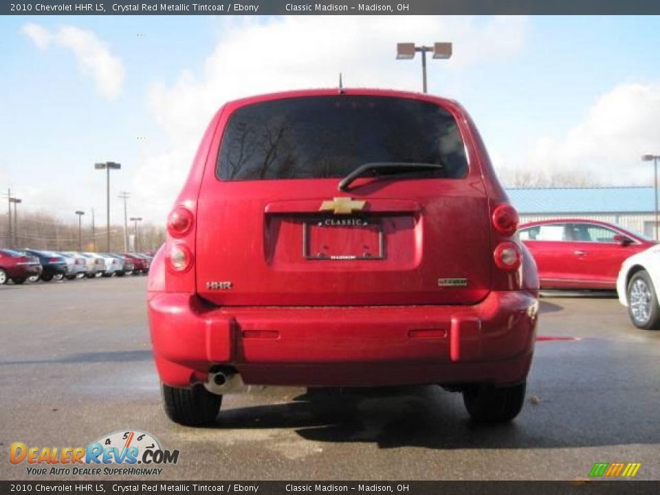 2010 Chevrolet HHR LS Crystal Red Metallic Tintcoat / Ebony Photo #4