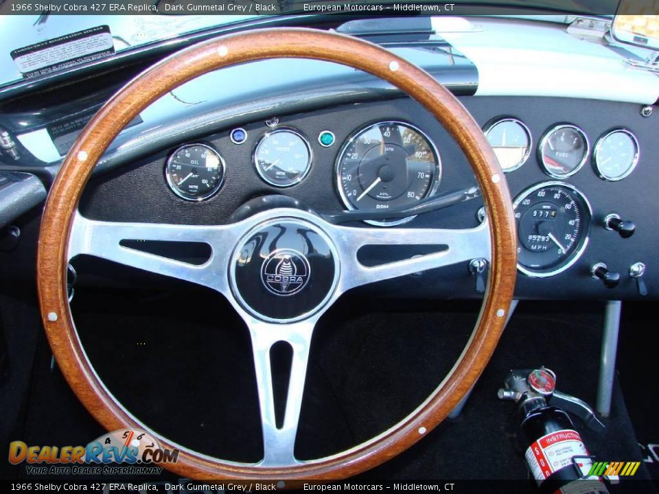 1966 Shelby Cobra 427 ERA Replica Dark Gunmetal Grey / Black Photo #13