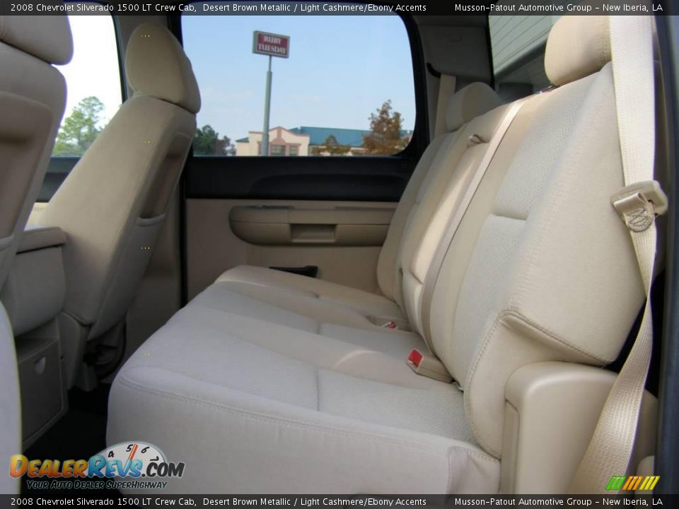 2008 Chevrolet Silverado 1500 LT Crew Cab Desert Brown Metallic / Light Cashmere/Ebony Accents Photo #9