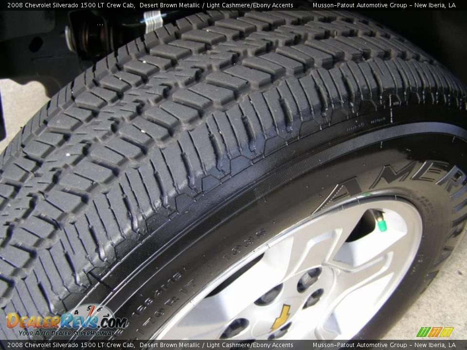 2008 Chevrolet Silverado 1500 LT Crew Cab Desert Brown Metallic / Light Cashmere/Ebony Accents Photo #11