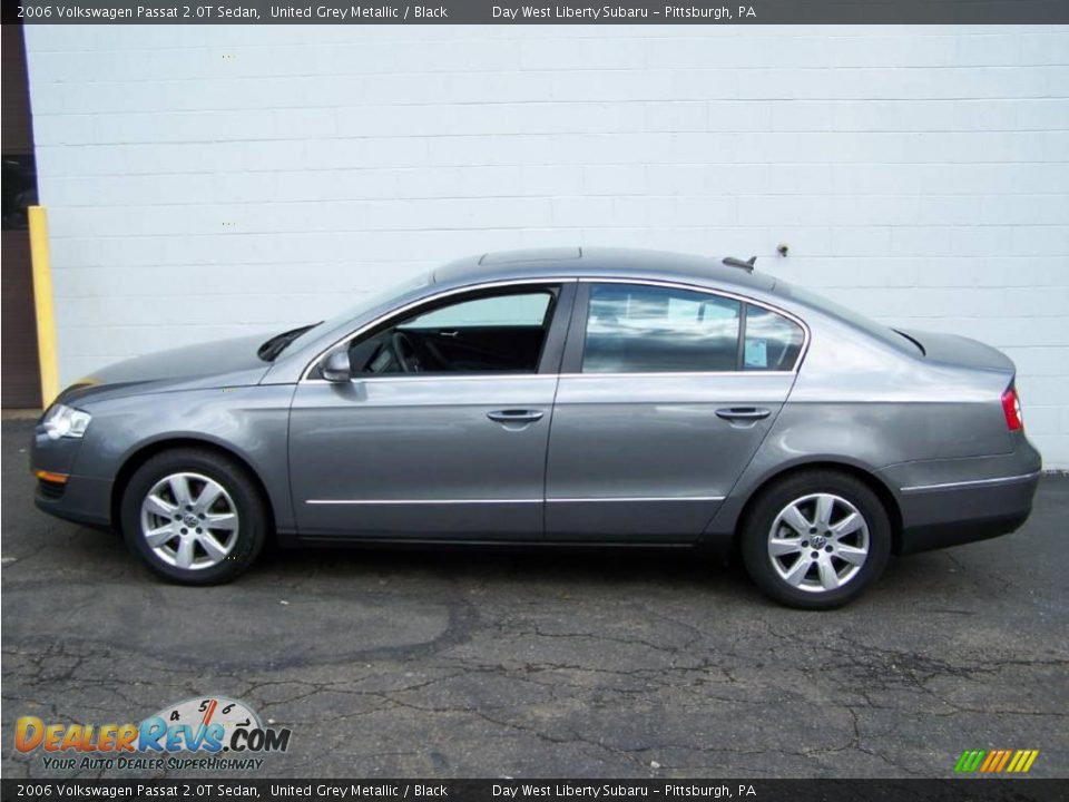 2006 Volkswagen Passat 2.0T Sedan United Grey Metallic / Black Photo #5