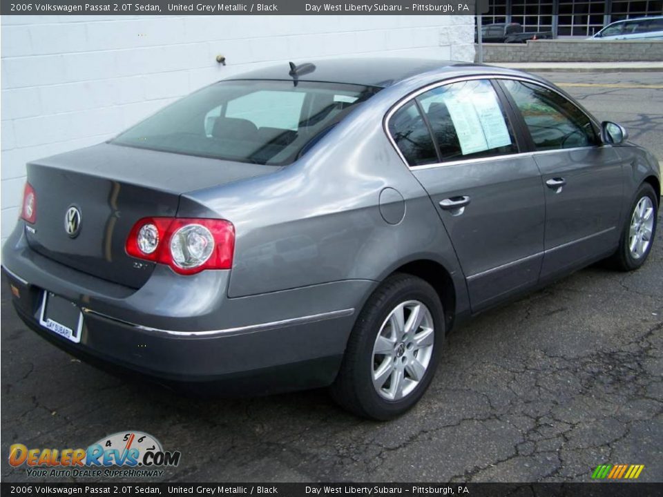 2006 Volkswagen Passat 2.0T Sedan United Grey Metallic / Black Photo #8