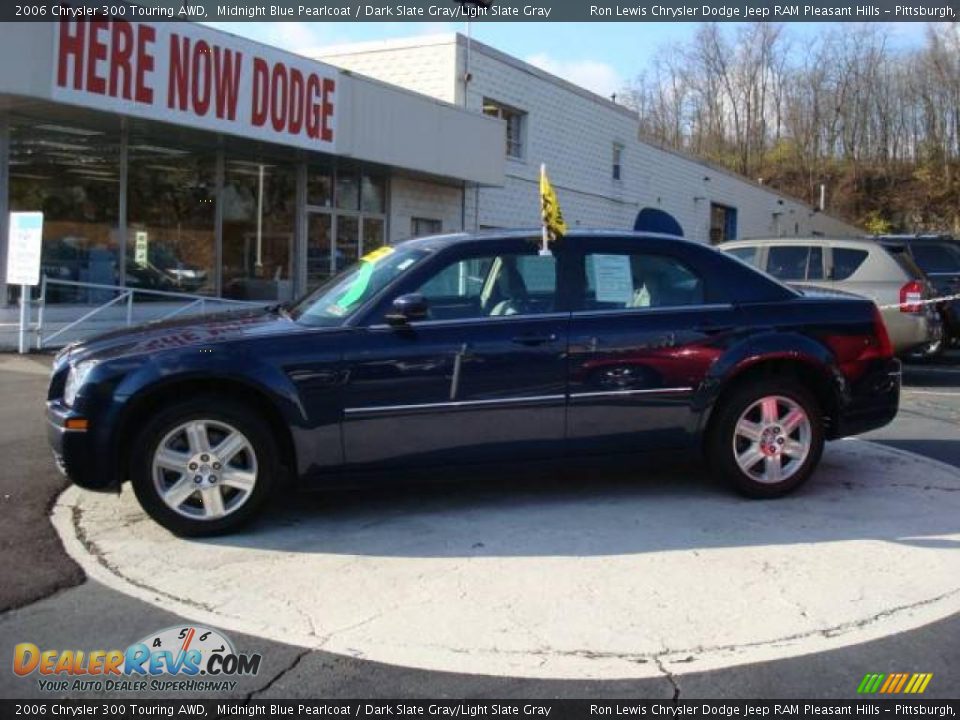 2006 Chrysler 300 Touring AWD Midnight Blue Pearlcoat / Dark Slate Gray/Light Slate Gray Photo #1