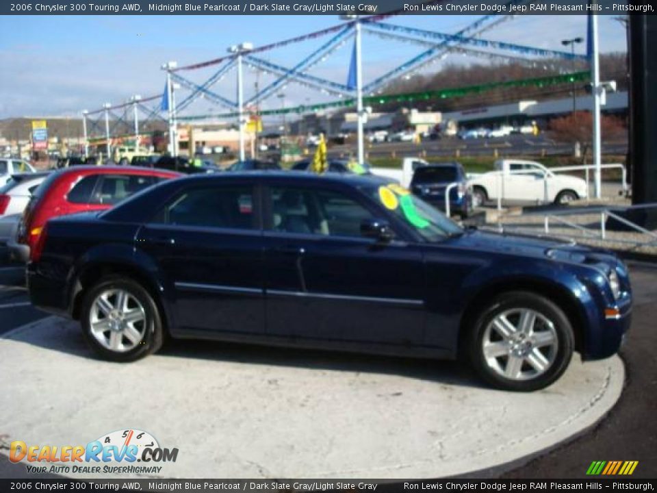 2006 Chrysler 300 Touring AWD Midnight Blue Pearlcoat / Dark Slate Gray/Light Slate Gray Photo #5