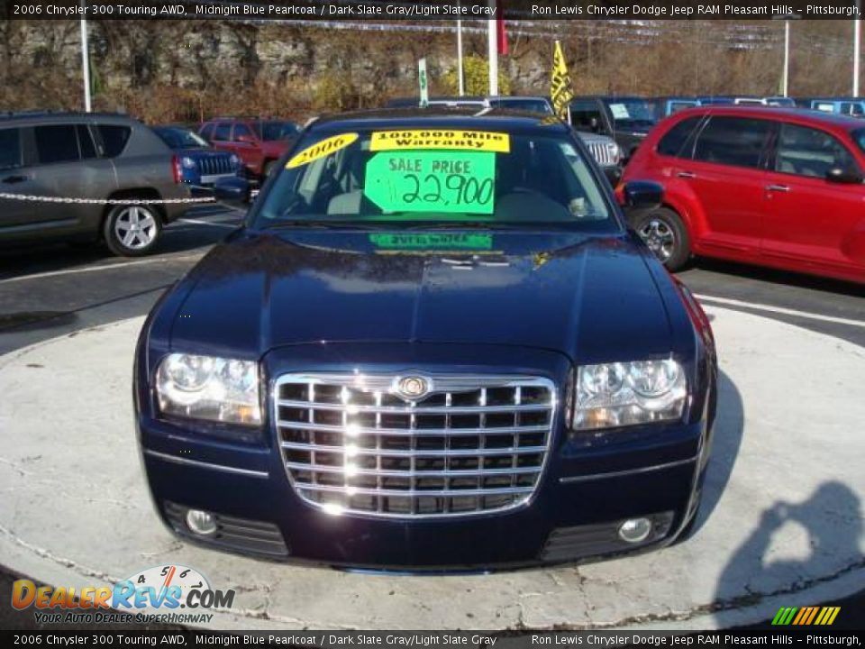 2006 Chrysler 300 Touring AWD Midnight Blue Pearlcoat / Dark Slate Gray/Light Slate Gray Photo #7