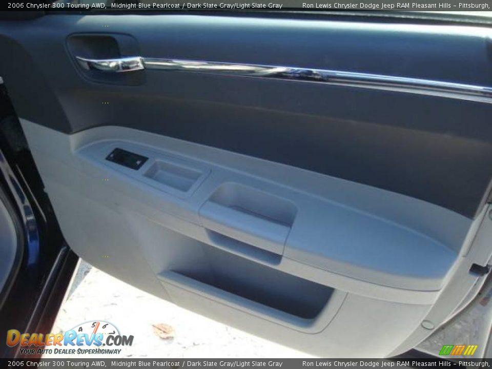 2006 Chrysler 300 Touring AWD Midnight Blue Pearlcoat / Dark Slate Gray/Light Slate Gray Photo #15