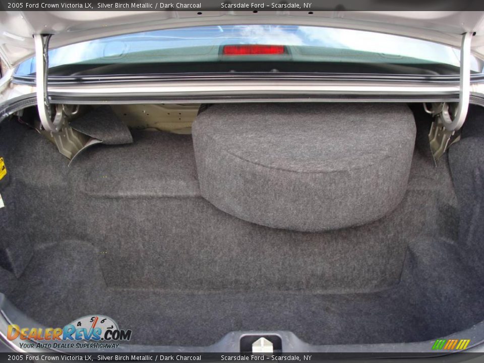 2005 Ford Crown Victoria LX Silver Birch Metallic / Dark Charcoal Photo #25