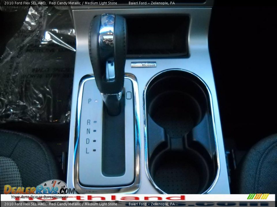 2010 Ford Flex SEL AWD Red Candy Metallic / Medium Light Stone Photo #18