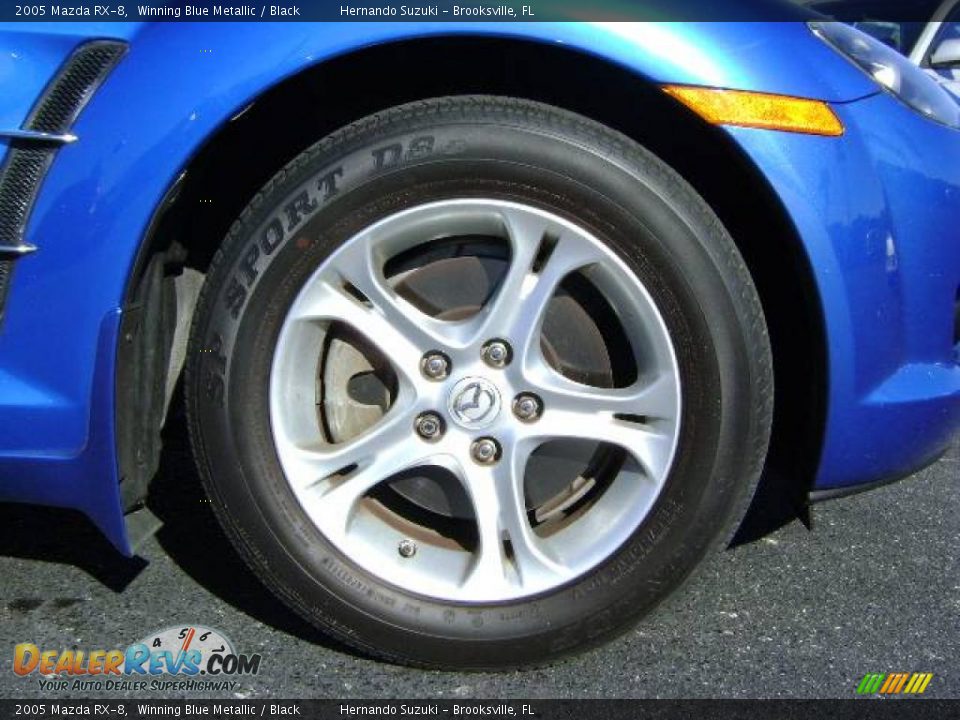 2005 Mazda RX-8 Winning Blue Metallic / Black Photo #8