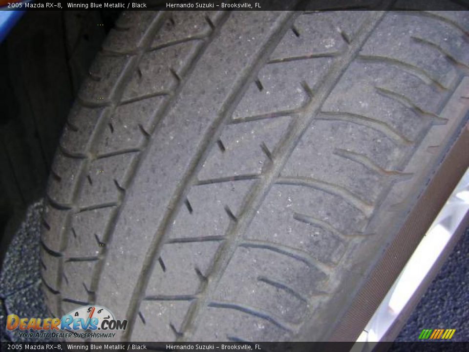 2005 Mazda RX-8 Winning Blue Metallic / Black Photo #9