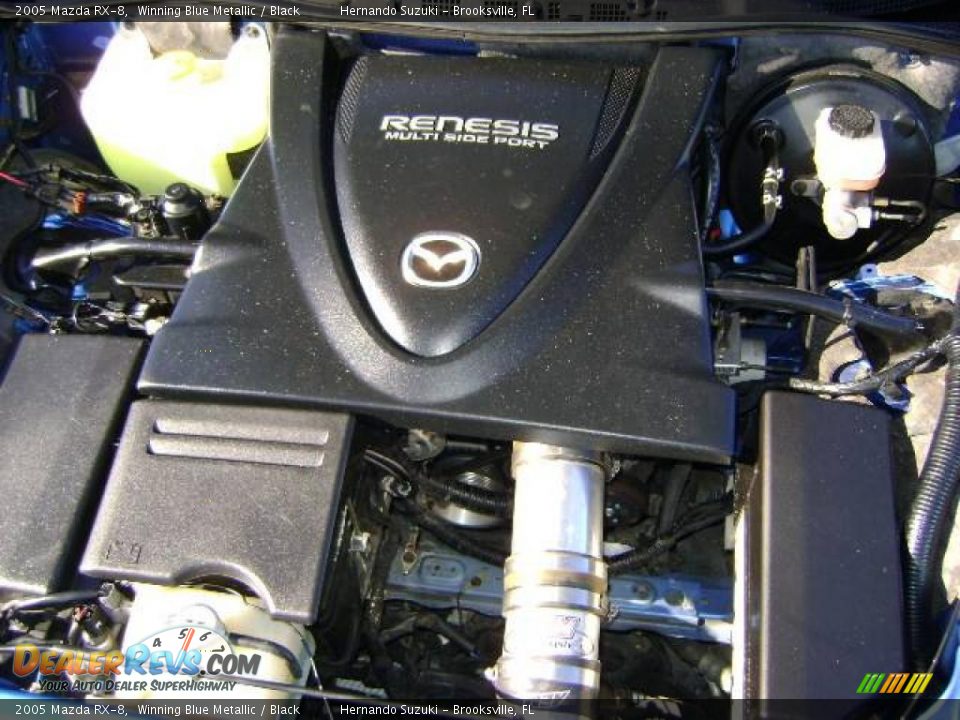 2005 Mazda RX-8 Winning Blue Metallic / Black Photo #10