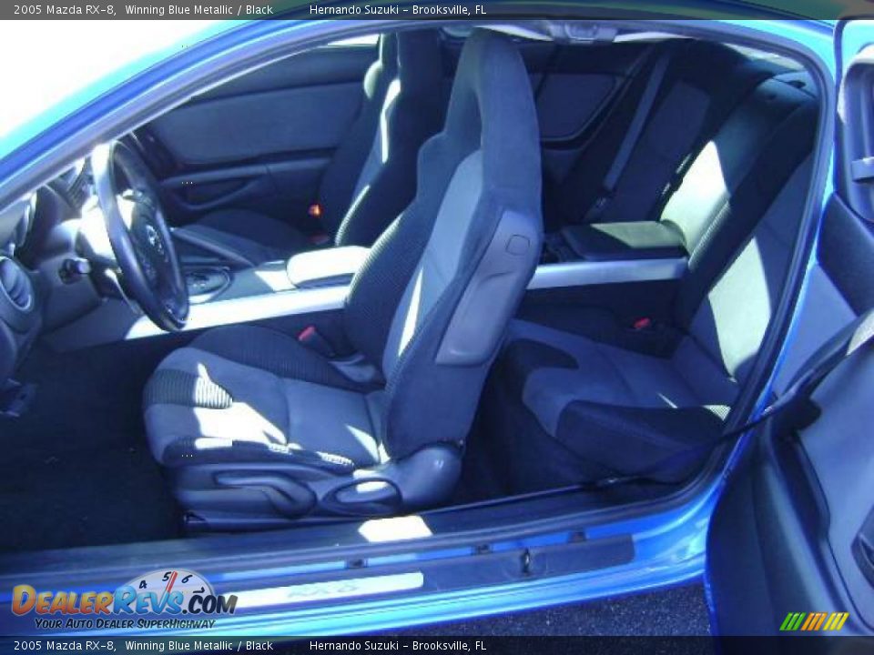 2005 Mazda RX-8 Winning Blue Metallic / Black Photo #11