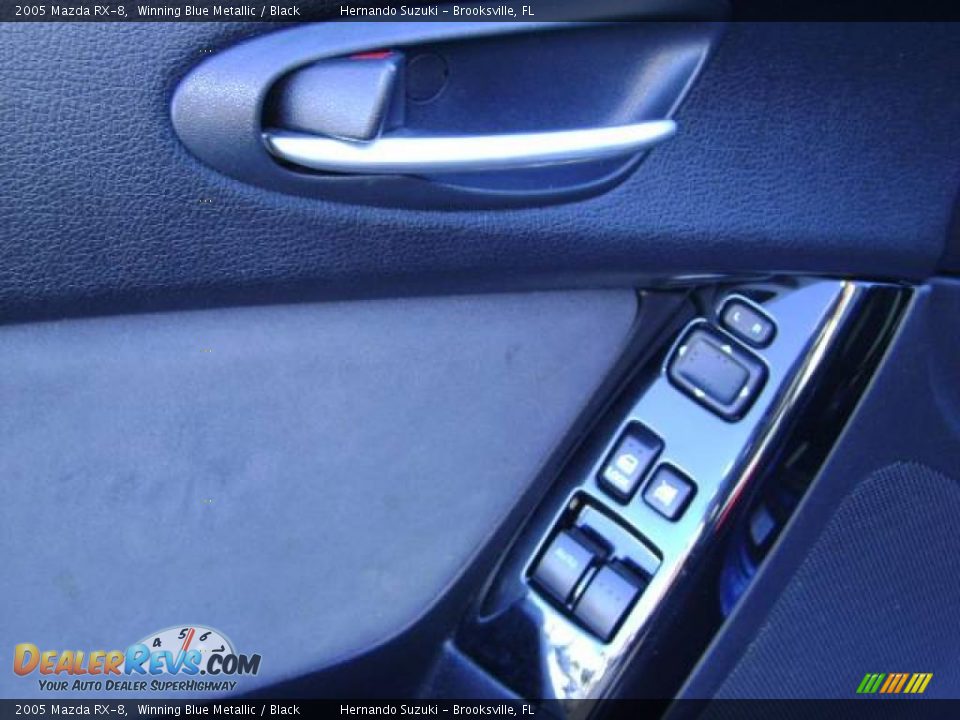 2005 Mazda RX-8 Winning Blue Metallic / Black Photo #13