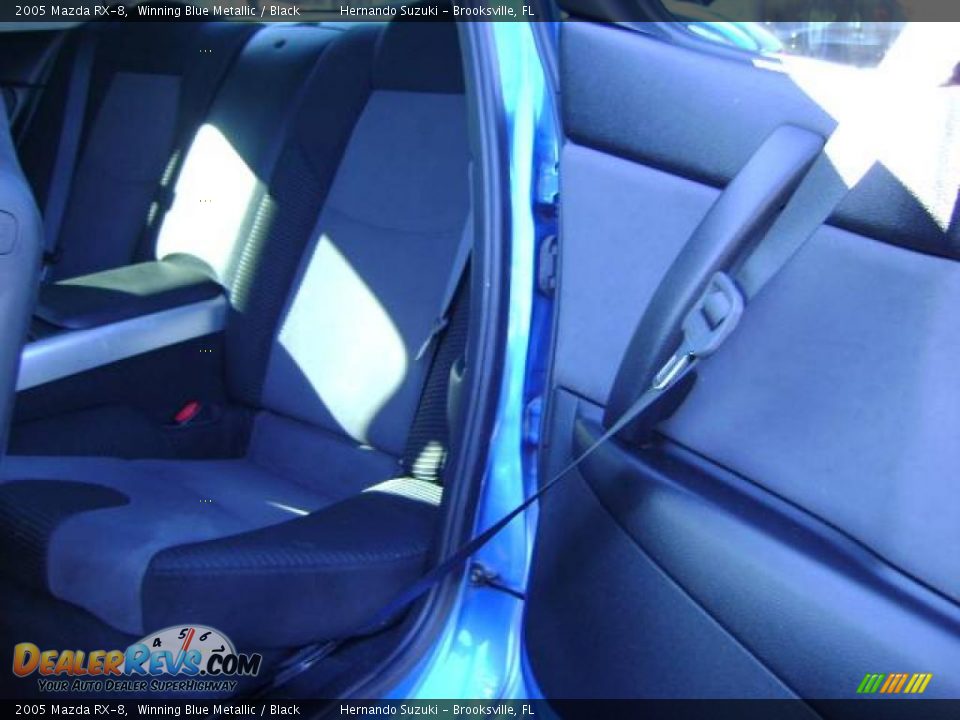 2005 Mazda RX-8 Winning Blue Metallic / Black Photo #16