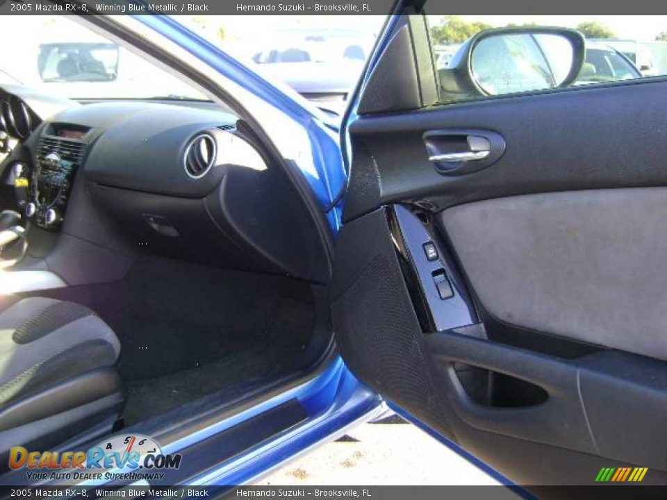 2005 Mazda RX-8 Winning Blue Metallic / Black Photo #19