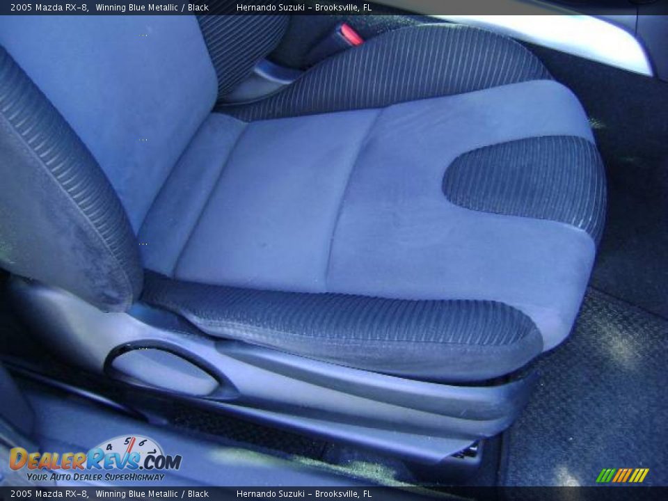 2005 Mazda RX-8 Winning Blue Metallic / Black Photo #20