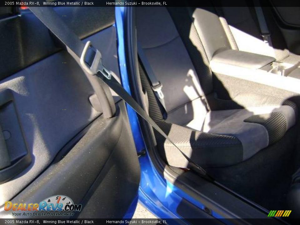 2005 Mazda RX-8 Winning Blue Metallic / Black Photo #21