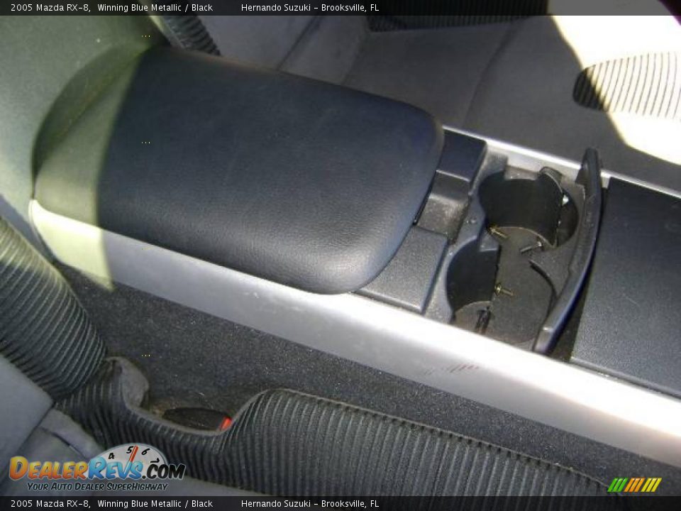 2005 Mazda RX-8 Winning Blue Metallic / Black Photo #23