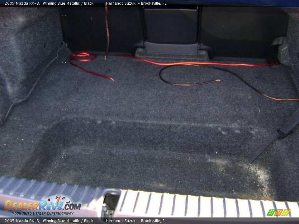 2005 Mazda RX-8 Winning Blue Metallic / Black Photo #24