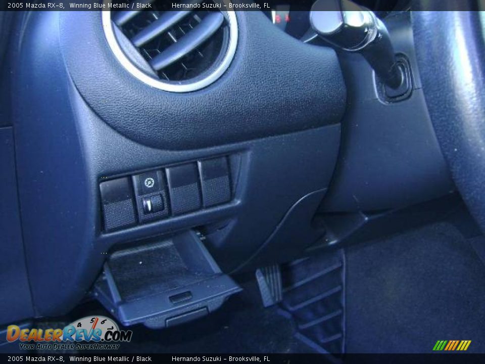 2005 Mazda RX-8 Winning Blue Metallic / Black Photo #25