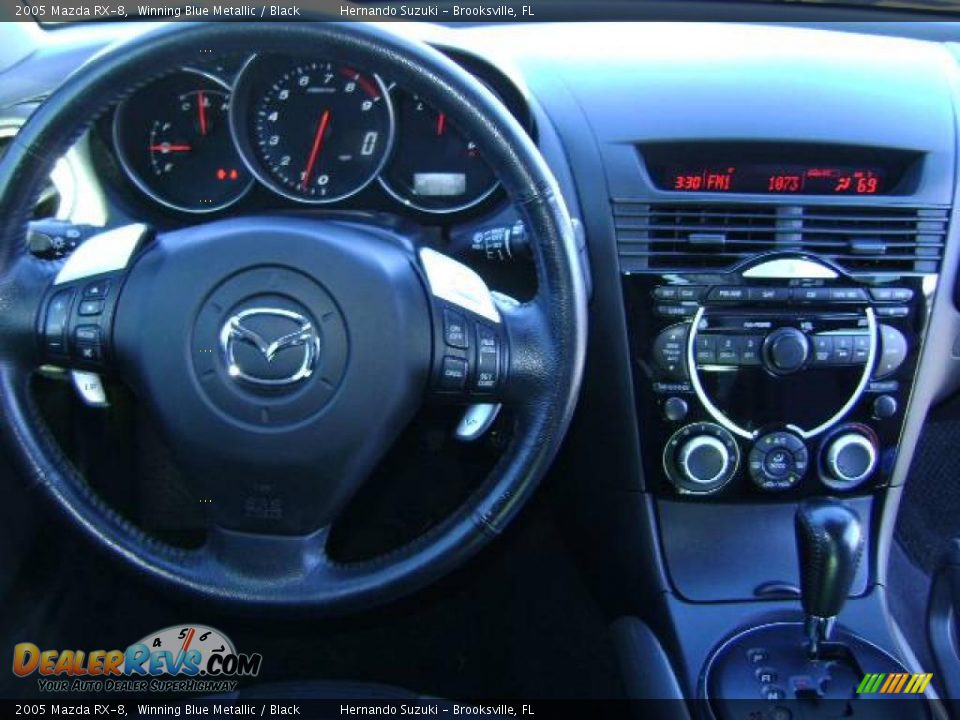 2005 Mazda RX-8 Winning Blue Metallic / Black Photo #26
